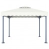 Gazebo 300x300 cm alumínio creme 2