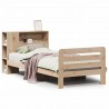 Cama sem colchão 90x200 cm madeira de pinho maciça 2