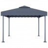 Gazebo 300x300 cm alumínio antracite 2