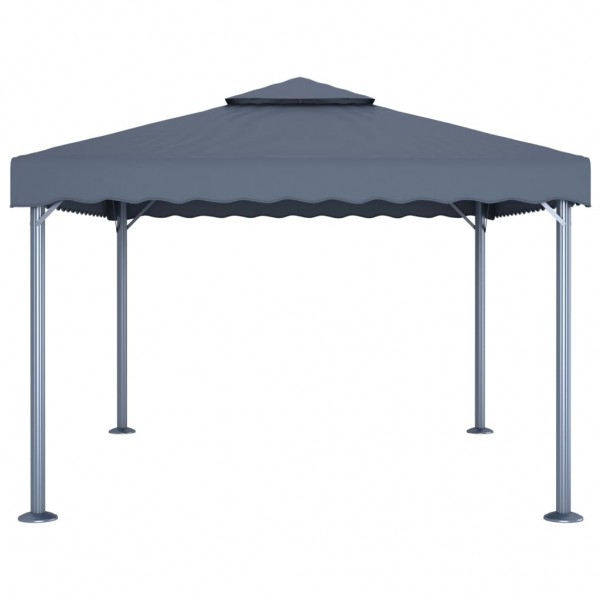 Gazebo 400x300 cm alumínio antracite M 3
