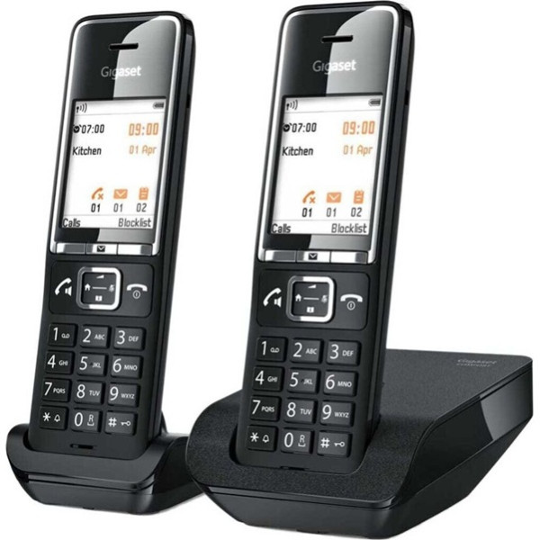 Telefone Sem Fios Gigaset Comfort 550 Duo preto M 3