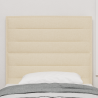 Cabecero de diseño Lines Crema 80 cm Tela 3