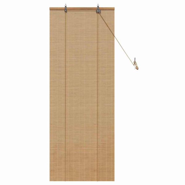 Persianas e Sombras de Janela Marrom Claro 60 x 160 cm Bambu M 2