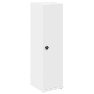 Mueble de baño con portarrollos blanco 20.5x22x72 cm H