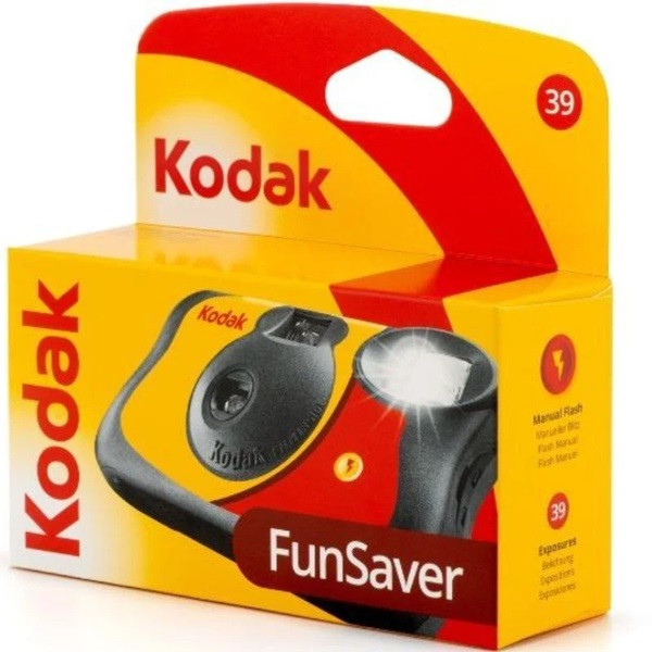 Kodak FunSaver 39 Exposiciones amarillo/rojo M 3