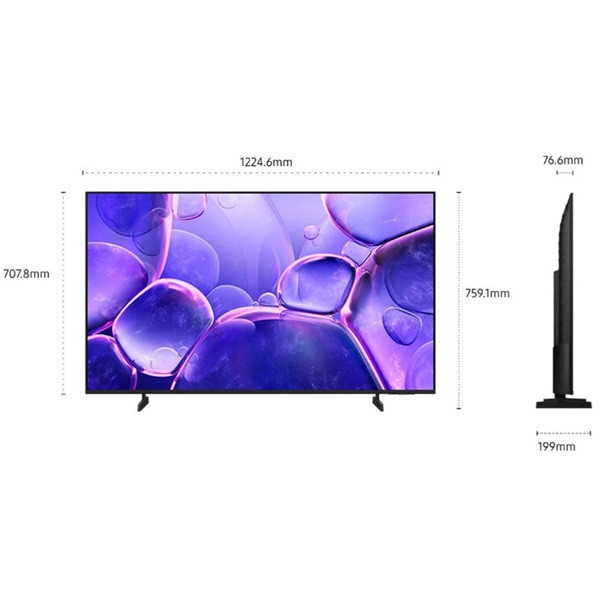 Smart TV Samsung Crystal 43" LED 4K UHD TU43U8005FU negro M 4