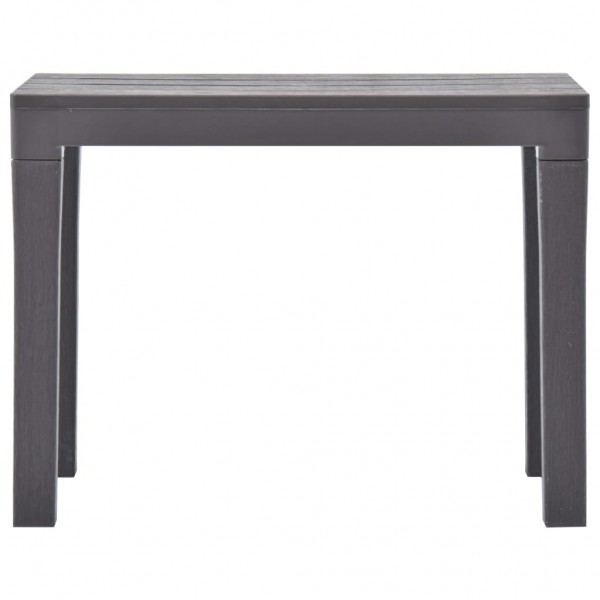 Bancos de jardim 2 pcs plástico mocca M 3