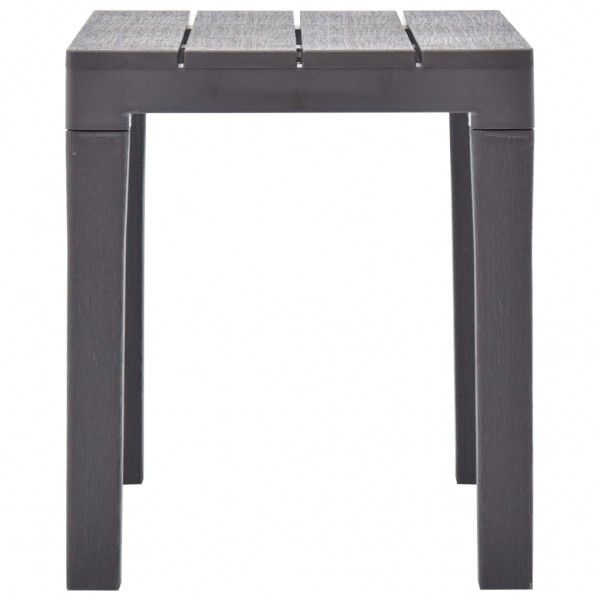 Bancos de jardim 2 pcs plástico mocca M 4