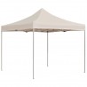 Carpa plegable profesional de aluminio color crema 2x2 m 1