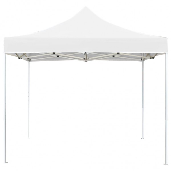 Carpa plegable profesional de aluminio blanco 2x2 m M 4