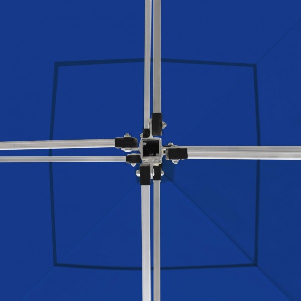 Carpa plegable profesional con paredes aluminio azul 2x2 m M 3