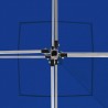 Carpa plegable profesional con paredes aluminio azul 2x2 m 3