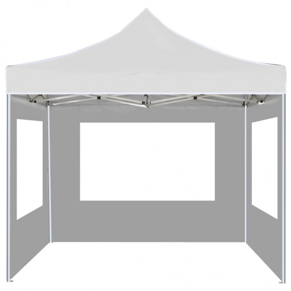 Carpa plegable profesional con paredes aluminio blanco 2x2 m M 5