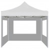 Carpa plegable profesional con paredes aluminio blanco 2x2 m 5