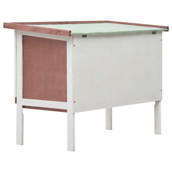 Coelheira de exterior 1 piso madeira castanho M 5