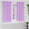 Cortinas com cortinas 2 pcs Roxo 175 x 140 cm Poliéster 1