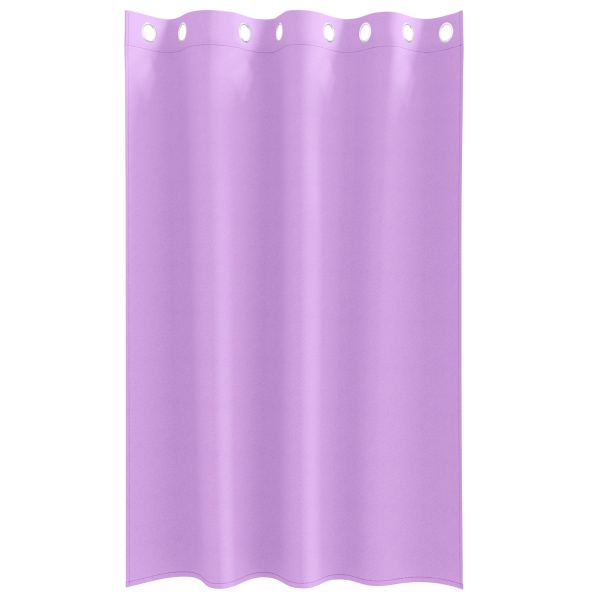 Cortinas con cortinas 2 pcs Morado 175 x 140 cm Poliéster M 3