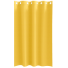 Cortinas 2 pcs Amarillo mostaza 175 x 140 cm Poliéster 3