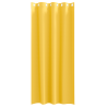 Cortinas 2 pcs Amarillo mostaza 225 x 140 cm Poliéster 3