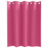 Cortinas 2 pcs Rosa brillante 140 x 140 cm Poliéster 3