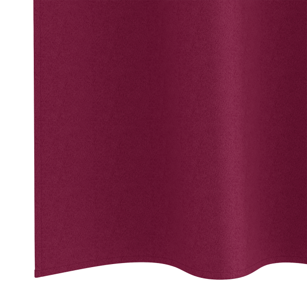 Cortinas 2 pcs Vinho Vermelho 225 x 140 cm Poliéster M 5