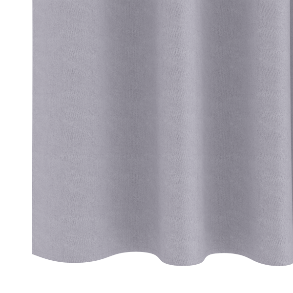 Cortinas 2 pcs Gris metálico 245 x 140 cm Poliéster M 5
