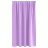 Cortinas com cortinas 2 pcs Roxo 140 x 140 cm Poliéster 3
