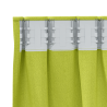 Cortinas com cortinas 2 pcs Verde maçã 225 x 140 cm Poliéster 4