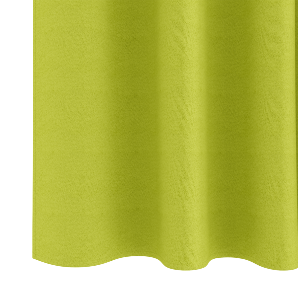 Cortinas com cortinas 2 pcs Verde maçã 245 x 140 cm Poliéster M 5