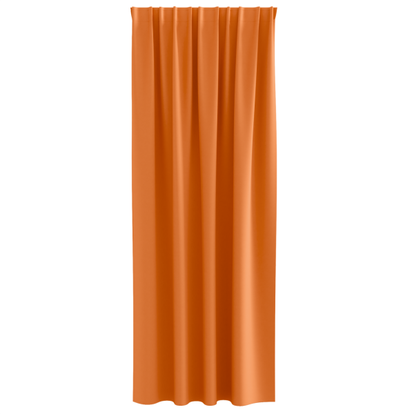 Cortinas 2 pcs Laranja Brilhante 245 x 140 cm Poliéster M 3
