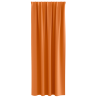 Cortinas 2 pcs Naranja brillante 245 x 140 cm Poliéster 3