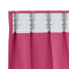 Cortinas 2 pcs Rosa Brilhante 225 x 140 cm Poliéster 4