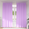 Cortinas com cortinas 2 pcs Roxo 245 x 140 cm Poliéster 1