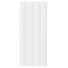 Cortinas con cortinas 2 pcs Blanco 140 x 225 cm Poliéster 3