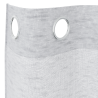 Cortinas 2 pcs Cinzento-claro 140 x 175 cm Poliéster 4