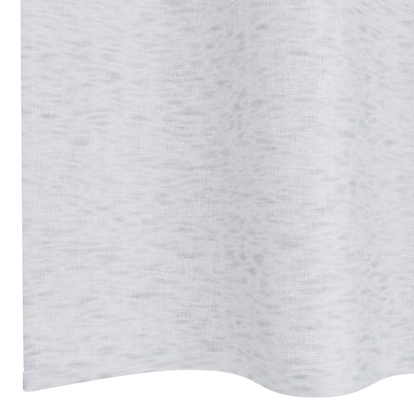 Cortinas 2 pcs Cinzento-claro 140 x 225 cm Poliéster M 5