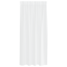 Cortinas com cortinas 2 pcs Branco 140 x 175 cm Poliéster 3