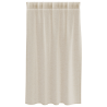 Cortinas com cortinas 2 pcs Areia 140 x 140 cm Poliéster 3