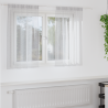 Cortinas con cortinas 2 pcs Gris claro 140 x 140 cm Poliéster 1