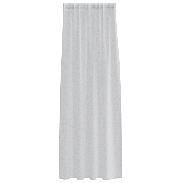 Cortinas con cortinas 2 pcs Gris claro 140 x 225 cm Poliéster M 3