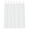 Cortinas con cortinas 2 pcs Blanco 140 x 140 cm Poliéster 3