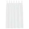 Cortinas com cortinas 2 pcs Branco 140 x 175 cm Poliéster 3