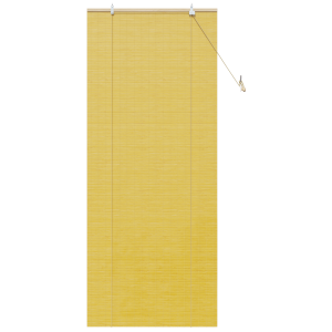 Persianas y Toldos para Ventanas Amarillo 90 x 220 cm Bambú H