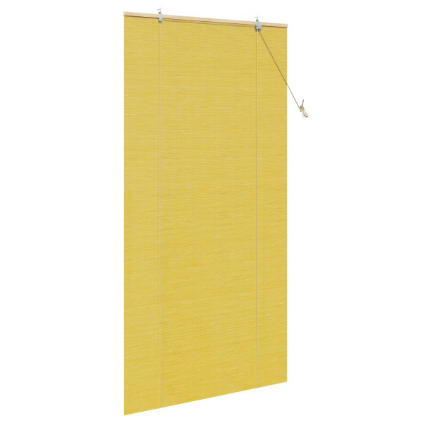 Persianas e Sombras de Janela Amarelo 120 x 220 cm Bambu M 4