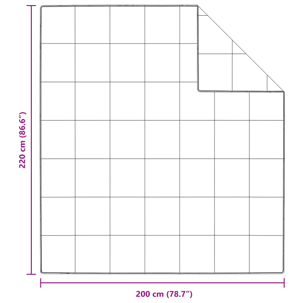 Colchas e Edredons Branco 200 x 220 cm Penugem M 5