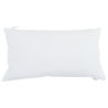 Almofada com travesseiro Branco 40 x 80 cm 130gsm 100% algodão 5