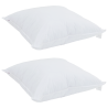 Almohadas 2 pcs Blanco 40 x 40 cm 130gsm 100% algodón 3