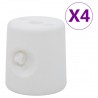 Pesos para tenda 4 pcs PE branco 1