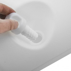 Pesos para tenda 4 pcs PE branco H