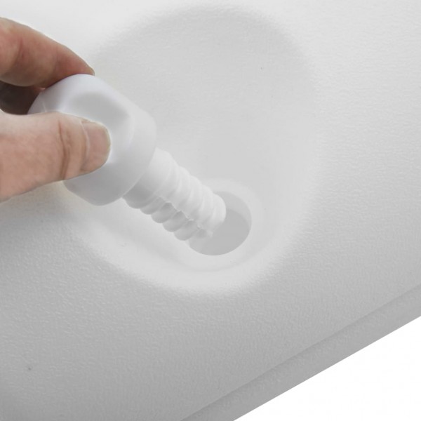 Pesos para tenda 4 pcs PE branco M 2